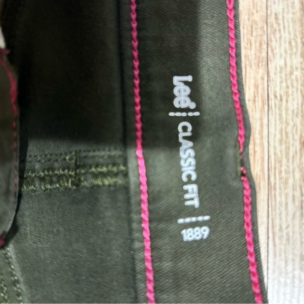 Lee classic fit Olive Green jeans waist 32 - Picture 9 of 9